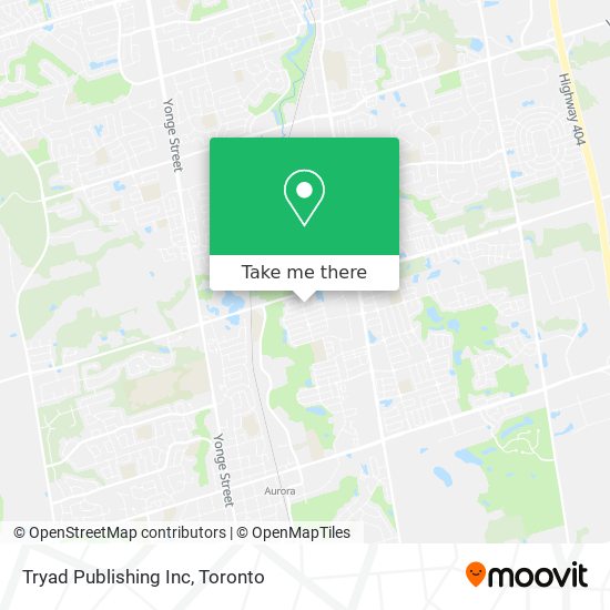 Tryad Publishing Inc map
