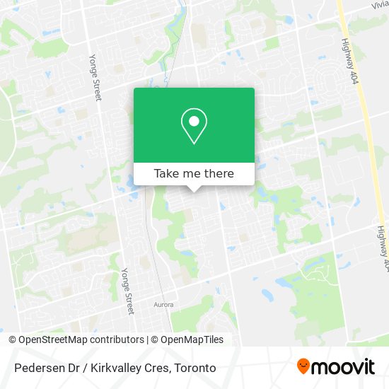 Pedersen Dr / Kirkvalley Cres map