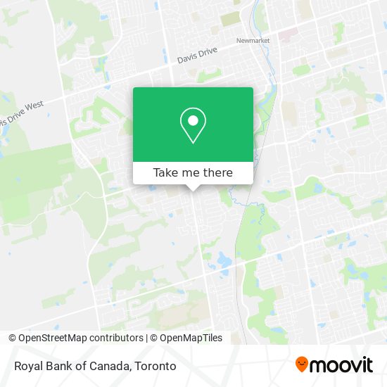 Royal Bank of Canada map