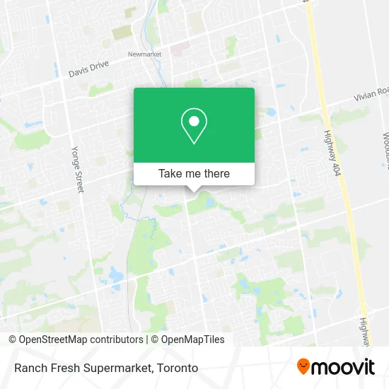 Ranch Fresh Supermarket map