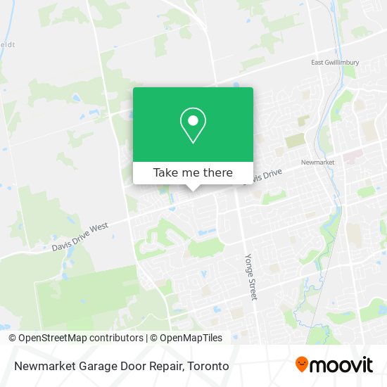 Newmarket Garage Door Repair plan