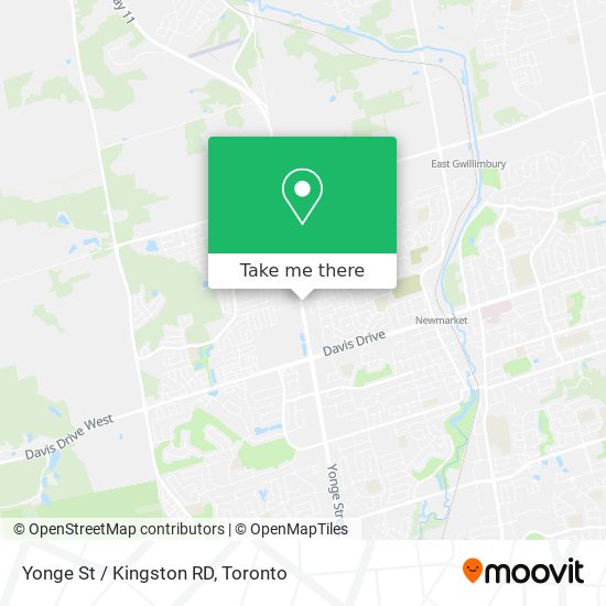 Yonge St / Kingston RD map