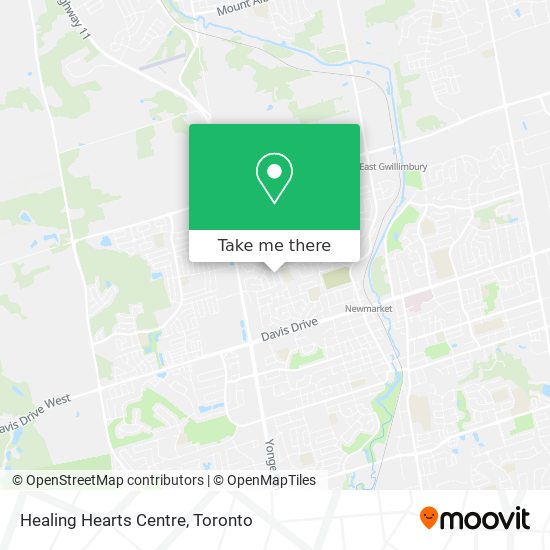 Healing Hearts Centre map