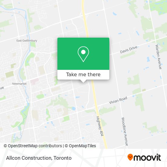 Allcon Construction map