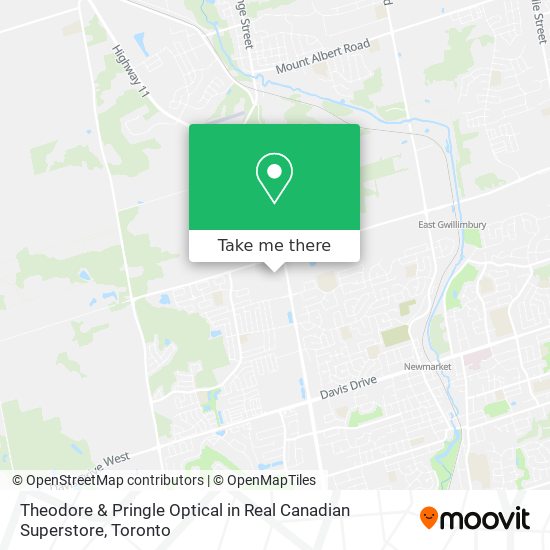 Theodore & Pringle Optical in Real Canadian Superstore plan