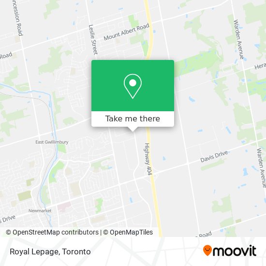 Royal Lepage map