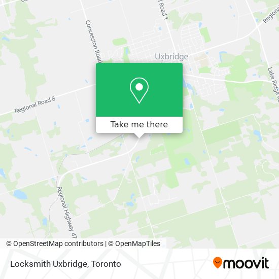 Locksmith Uxbridge map