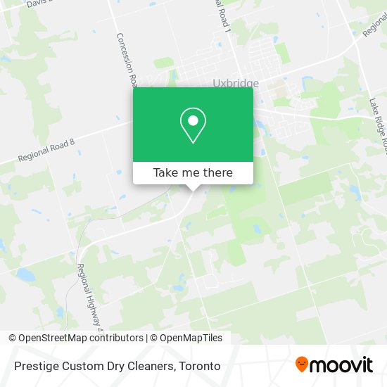 Prestige Custom Dry Cleaners map