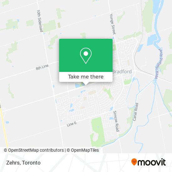 Zehrs map