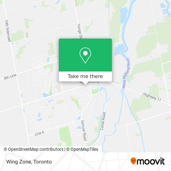 Wing Zone map