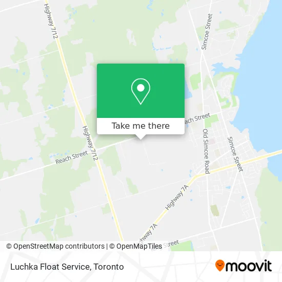 Luchka Float Service map