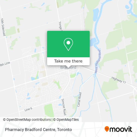 Pharmacy Bradford Centre map