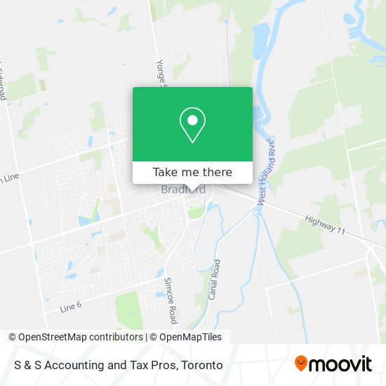 S & S Accounting and Tax Pros map