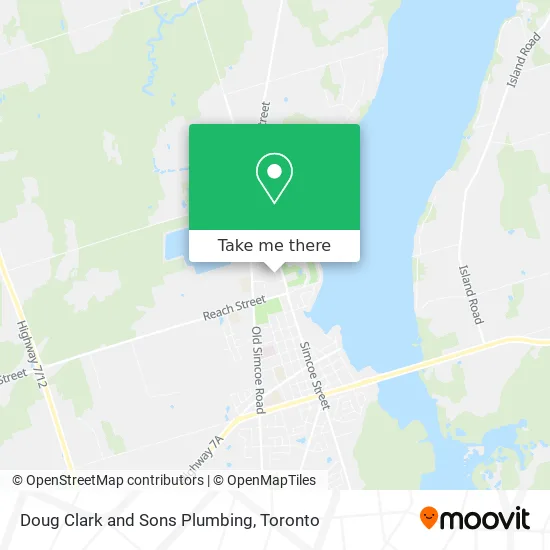 Doug Clark and Sons Plumbing map