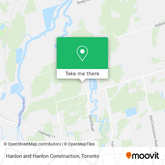 Hanlon and Hanlon Construction map
