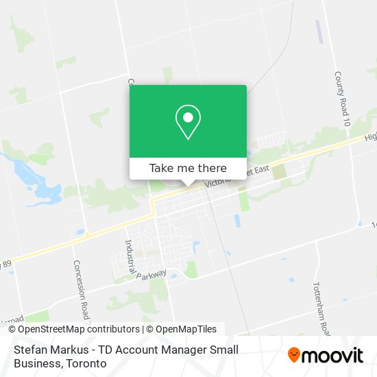 Stefan Markus - TD Account Manager Small Business map