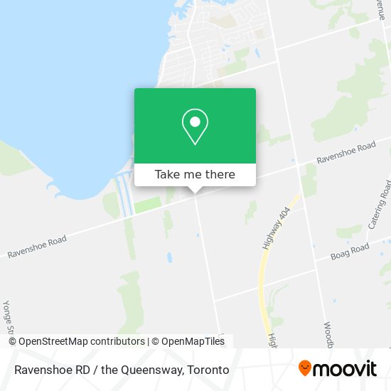 Ravenshoe RD / the Queensway map