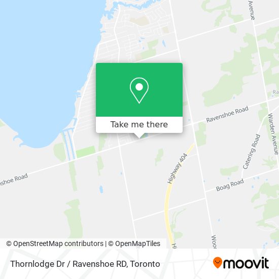 Thornlodge Dr / Ravenshoe RD plan