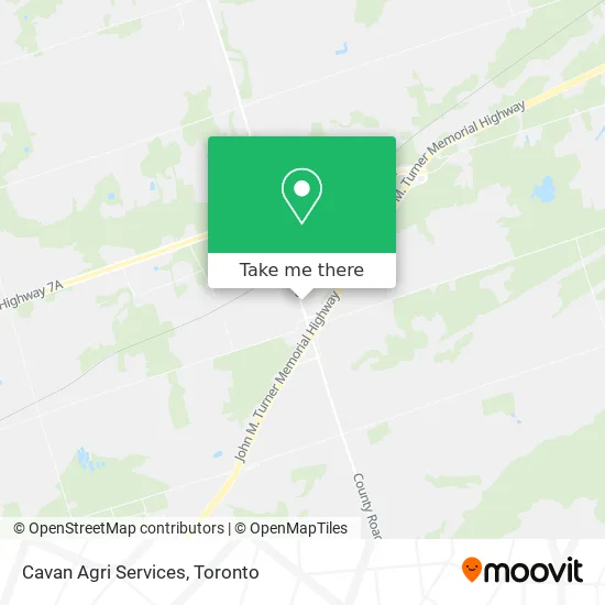 Cavan Agri Services map