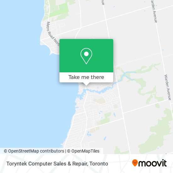 Toryntek Computer Sales & Repair map