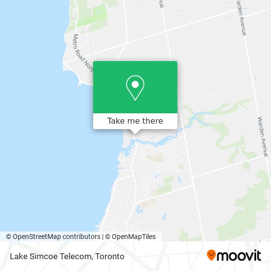 Lake Simcoe Telecom map