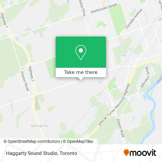 Haggarty Sound Studio map