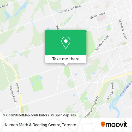 Kumon Math & Reading Centre map