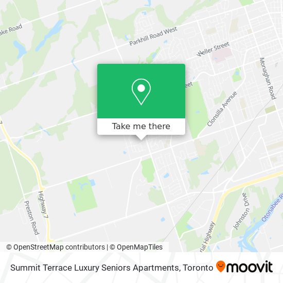 Summit Terrace Luxury Seniors Apartments map