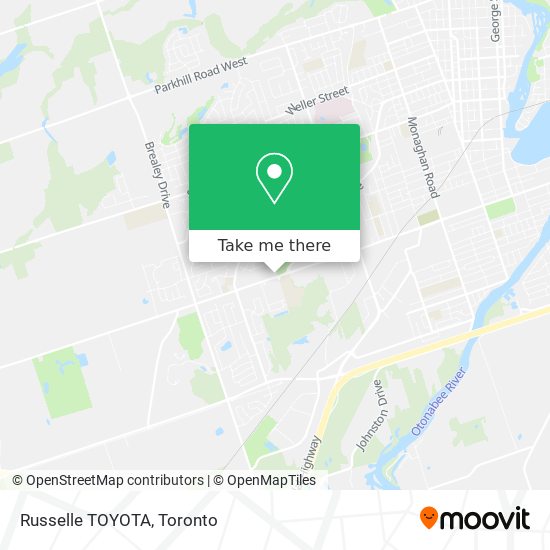 Russelle TOYOTA map