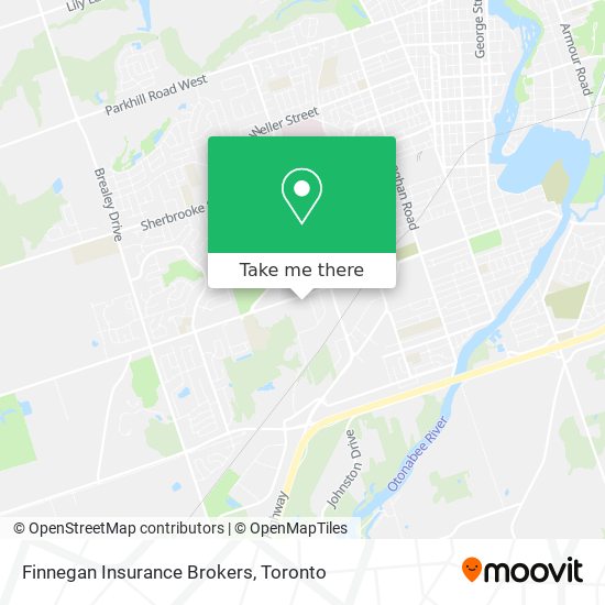 Finnegan Insurance Brokers map
