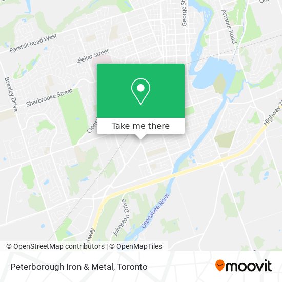 Peterborough Iron & Metal map