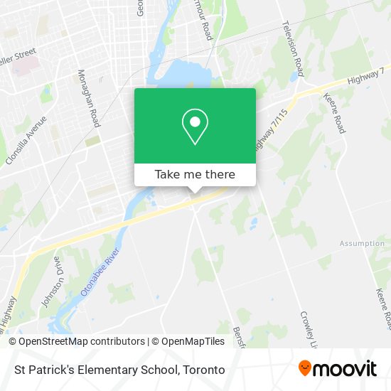 St Patrick's Elementary School plan