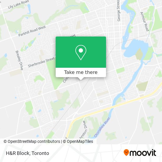 H&R Block map