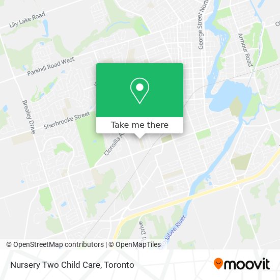 Nursery Two Child Care map