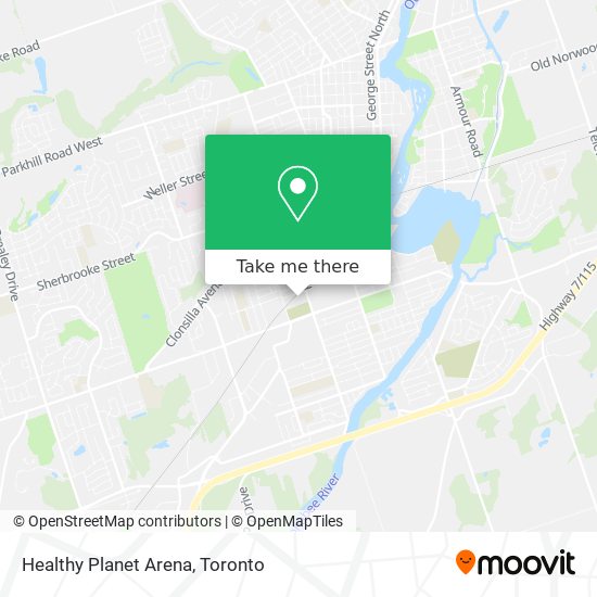 Healthy Planet Arena plan