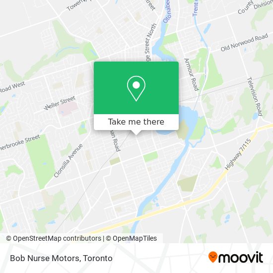 Bob Nurse Motors map