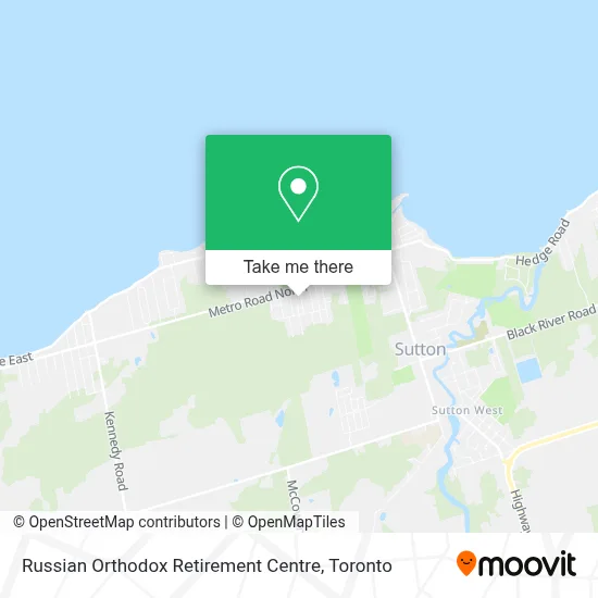 Russian Orthodox Retirement Centre map