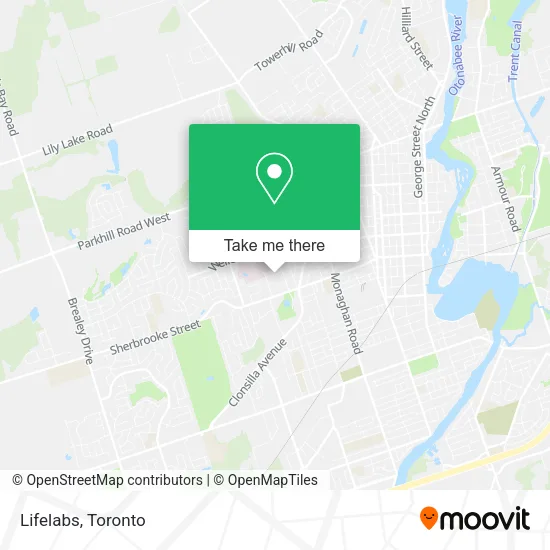 Lifelabs map