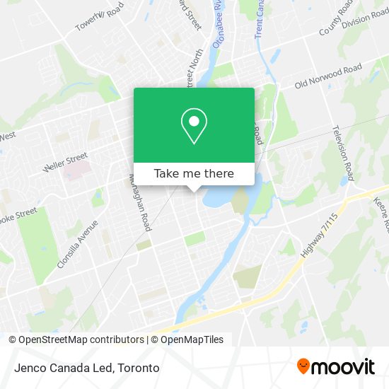 Jenco Canada Led map