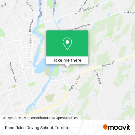 Road Rules Driving School map