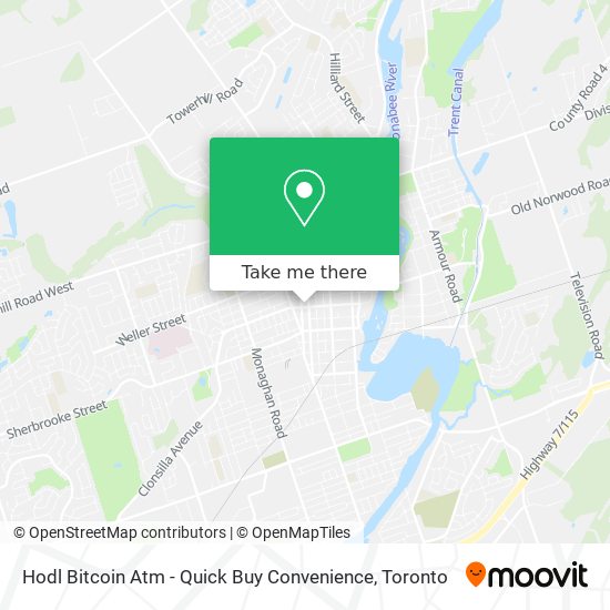 Hodl Bitcoin Atm - Quick Buy Convenience map