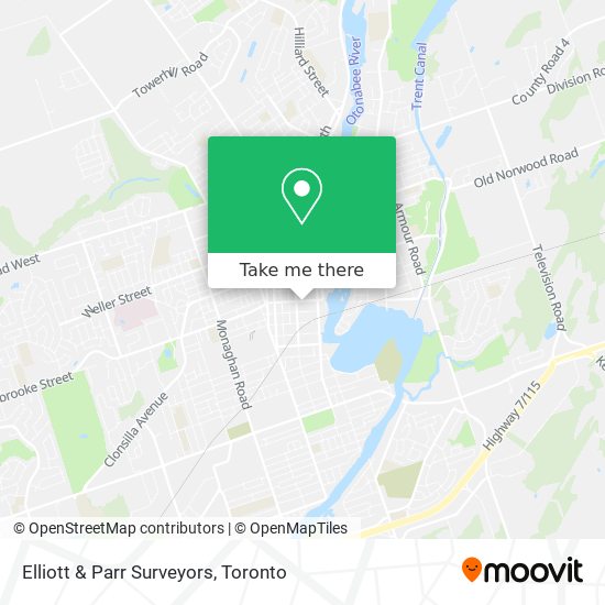 Elliott & Parr Surveyors map