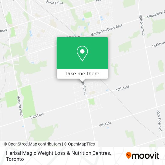 Herbal Magic Weight Loss & Nutrition Centres map