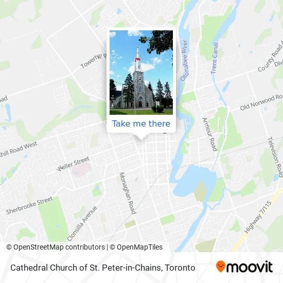 Cathedral Church of St. Peter-in-Chains map