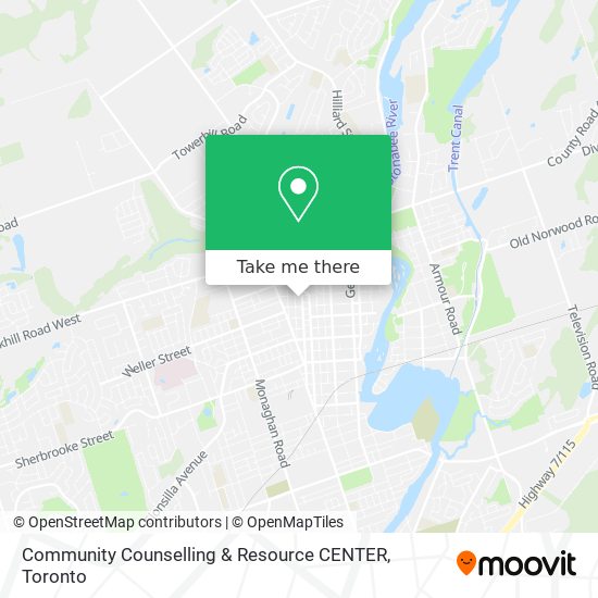 Community Counselling & Resource CENTER map