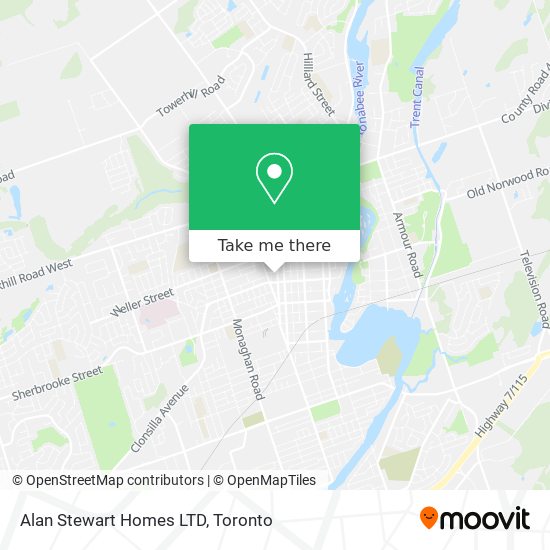 Alan Stewart Homes LTD map