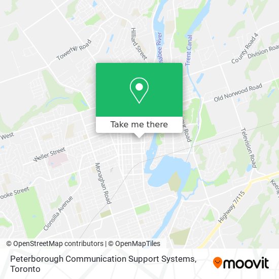 Peterborough Communication Support Systems plan