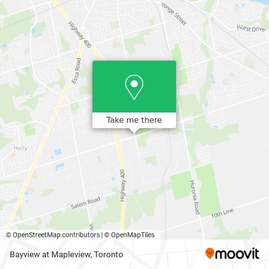 Bayview at Mapleview plan