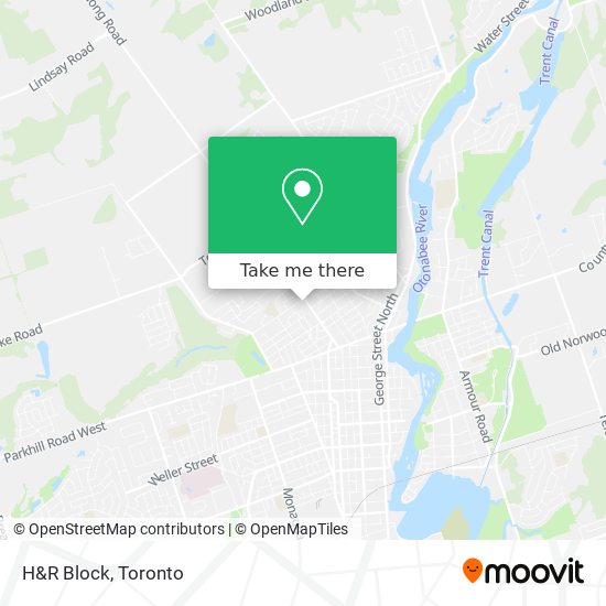 H&R Block map