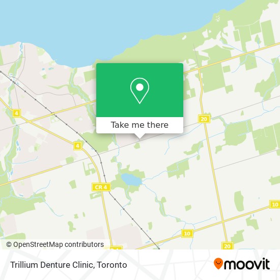 Trillium Denture Clinic map